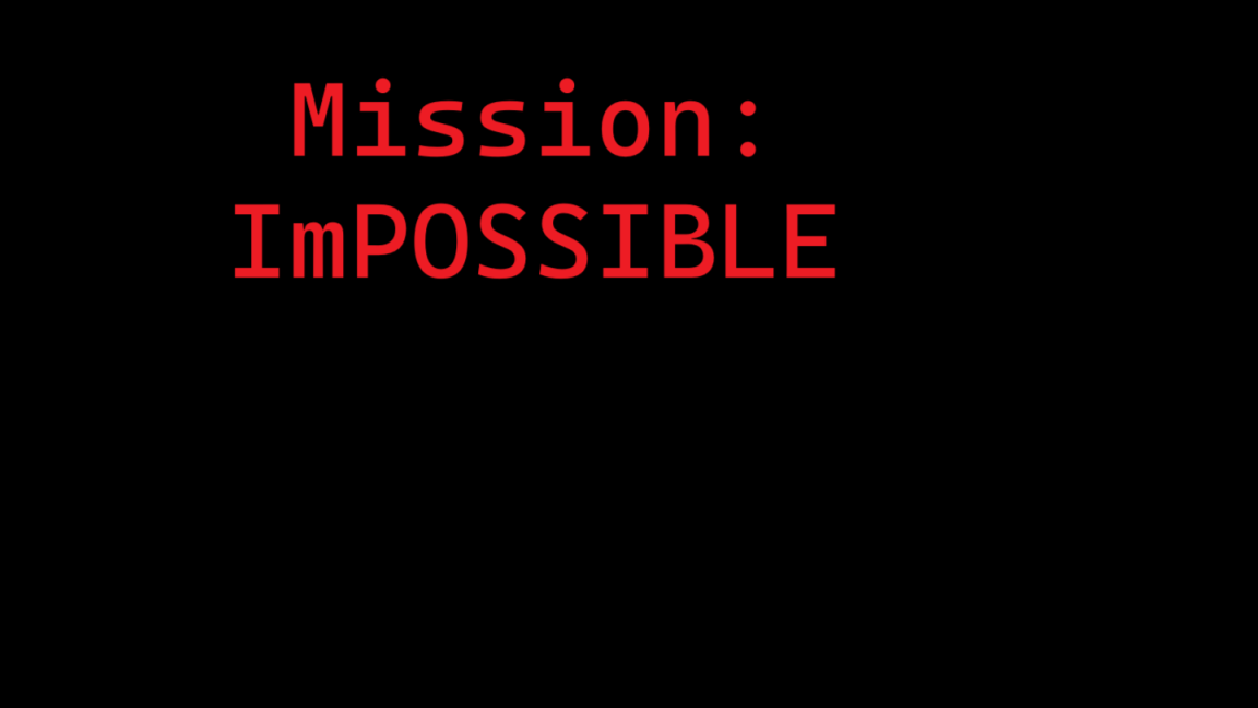 The Lie of Impossible — & the Magic of Choosing Yourself